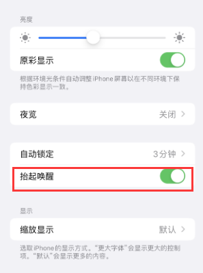 下城苹果授权维修站分享iPhone轻点无法唤醒怎么办