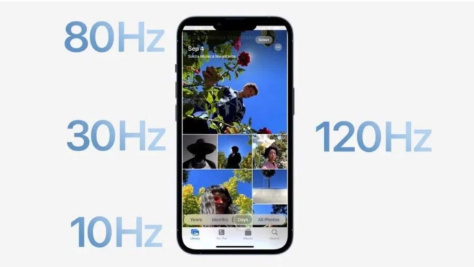 下城苹果14维修分享iPhone 14有高刷吗 